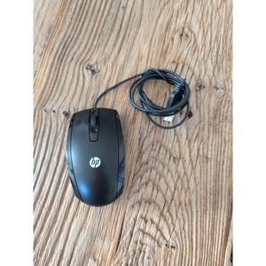 HP MSU0923 Wired Optical USB Mouse Black 505062-001 Portia